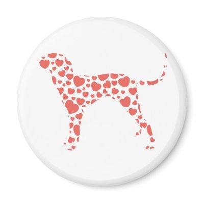 Bluetick Coonhound Magnet by Pawdboy