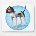 bluetick coonhound mousepad