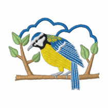 Bluetit embroidered shirts by ZazzleEmbroidery Bluetit embroidered shirts