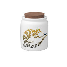 Bluetongue Skink Candy Jars