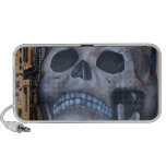 skull, bluetooth, circuit, board, computer,