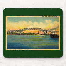 Bluewater Bridge Port Huron Michigan Mousepad