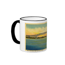 Bluewater Bridge Port Huron Michigan Mug