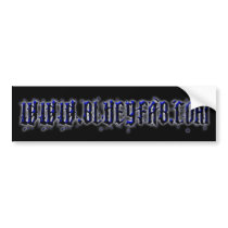 Bluey Fab Sticker bumper stickers by BLUEYFAB Bluey Fab Sticker bumper stickers