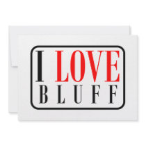 Bluff, Alabama City Design Custom Invites
