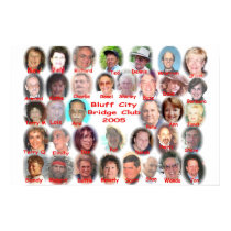 Bluff City Bridge Club posters