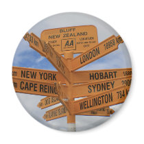 Bluff, New Zealand Magnet