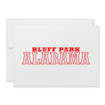 Bluff Park, Alabama City Design Custom Invites