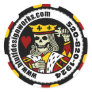 bluffdesignworks.com Poker Chip Sticker