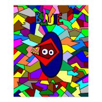 BLUIE 13 posters by clownfacearts BLUIE 13 posters