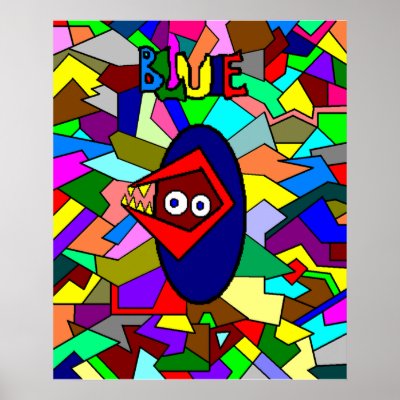 BLUIE 13 POSTERS by clownfacearts
