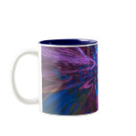 Bluieal Fractal Face Art Mug