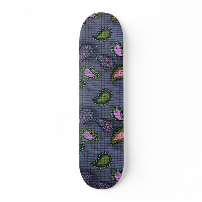 Bluish 1 Skateboard by bonbonish