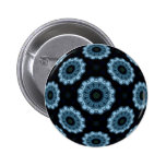 Bluish Blossoms Pin