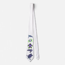 Bluish-purple Honu sea turtle line up tie by marcya7 Bluish-purple Honu sea turtle line up tie
