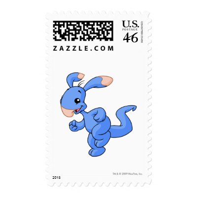 Blumaroo Blue Stamps by neopets