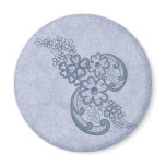 Blumenornament - Floral Florishes Magnet