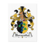 Blumenthal Family Crest Postcards