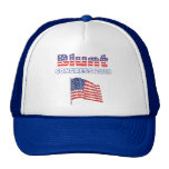 Blunt Patriotic American Flag 2010 Elections Trucker Hats