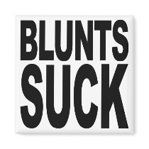 Blunts Suck Refrigerator Magnet