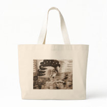 Blur #8 Horse Canvas Bag