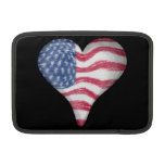 Blur Painting USA Flag MacBook Air Sleeves
