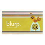 Blurp Partridge Business Cards