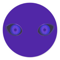 Blurple Very Evil Eyes stickers by JaZilla Blurple Very Evil Eyes stickers