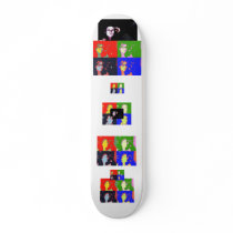 Blurred Edges Photo pop art 1026, Ph... skateboards by Keytara500 Blurred Edges Photo pop art 1026, Ph... skateboards