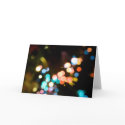 Blurred Holiday Lights - cards