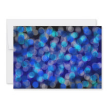 Blurry Dots Custom Announcements