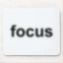 Blurry focus - Mouse Pad mousepads