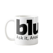 Blurtit White Mug