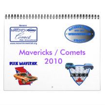 blu's Mavericks and Comets 2010 calendar