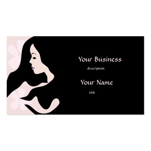 Blush Beauty Business Card 2 (front side)
