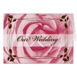 Blush & Chocolate Rose card
