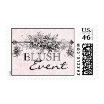 Blush Damask Postage Stamps