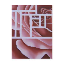 Blush Geo Rose Postcards
