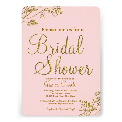blush_pink_gold_glitter_bridal_shower_invitation ...