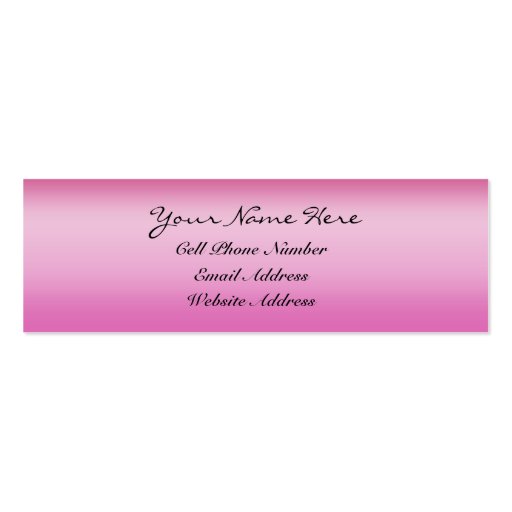 Blush Pink Profile And Business Card