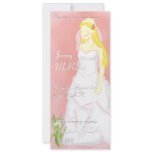 Blushing Bride Invitation