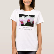 Blushing Bride Orchids Tank t-shirts by dokutoku Blushing Bride Orchids Tank t-shirts