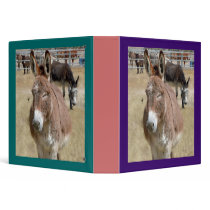 Blushing Burro & Wild Birds - Kids & Animal Lovers Binder