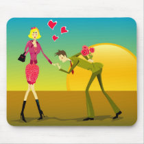 Blushing Love mousepads by beeAround Blushing Love mousepads
