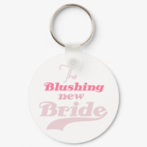 Blushing New Bride keychains