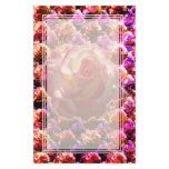 Blushing Rose Blank Stationery