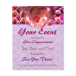 Blushing Rose Event Flyer