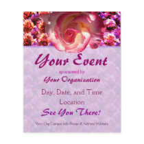 Blushing Rose Event Flyer