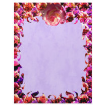 Blushing Rose Flame Letterhead