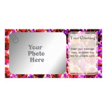 Blushing Roses PhotoCard Template
